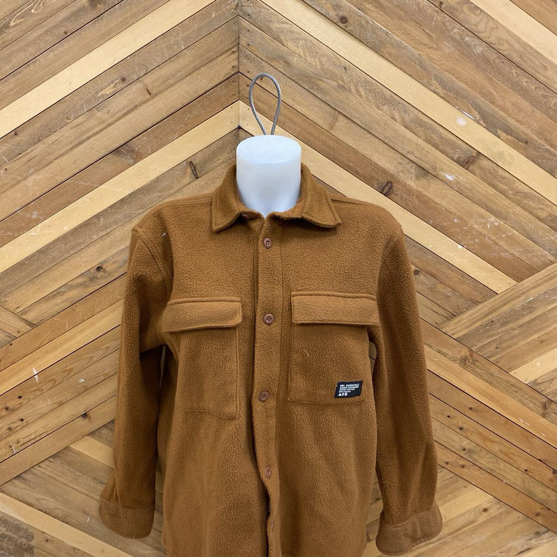 DRL Essentials - Button Up Jacket - MSRP $: Brown-women-SM