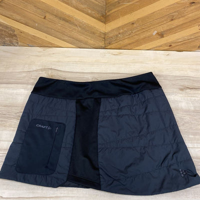 Craft - Women's Core Nordic Training Insulate Skirt - MSRP $95: Grey-women-2XL