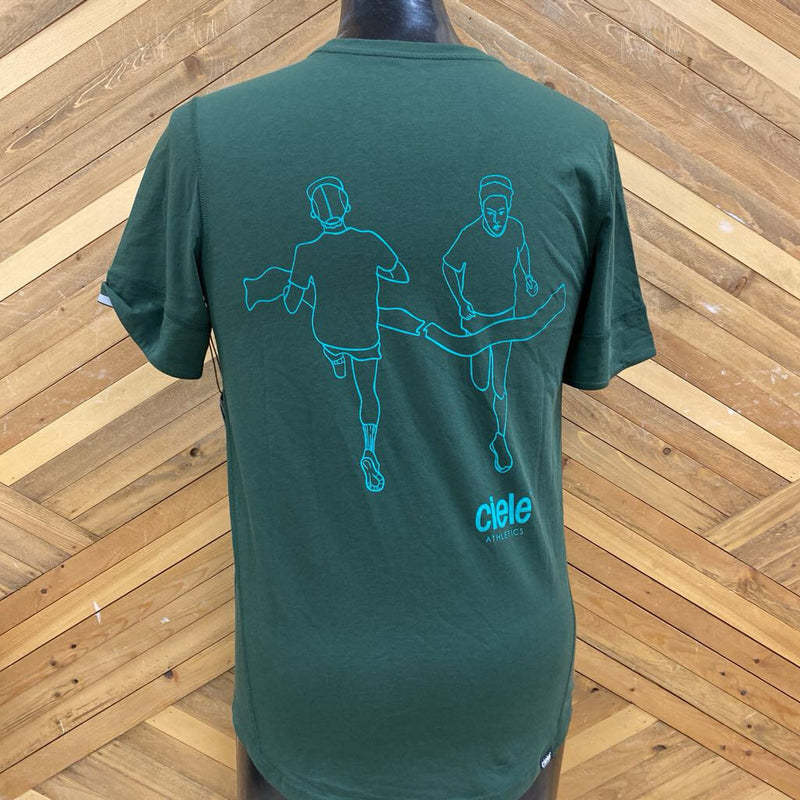 Ciele Athletics - NSBT Shirt - MSRP $75: Green-unisex-SM