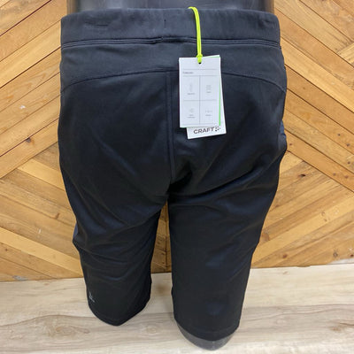 Craft - Men's Core Nordic Training Insulate Shorts - MSRP $110: Black-men-LG