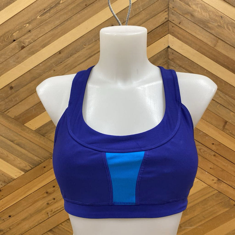 Athletic Works - Womens sports bra : Purple-women-MD