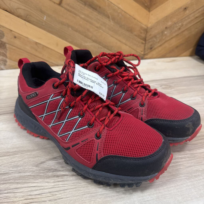 Mountain Warehouse - Mens hiking shoes - MSRP $79: Red-men-8
