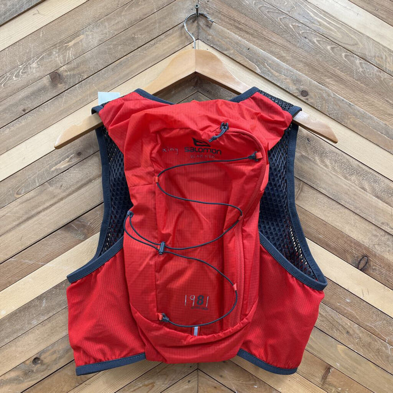 Salomon - Active Skin 8 Set- MSRP $140: Red/Grey-unisex-