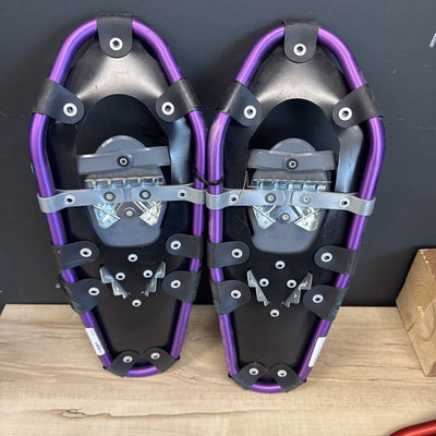 Tubbs - Kids Storm Snowshoes - MSRP $130: Black/Purple/Teal Blue--19"
