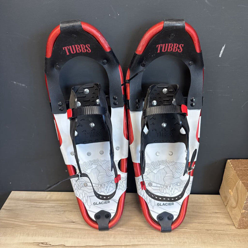 Tubbs - Kids Glacier Snowshoes - MSRP $130: Grey/Black/Red--21"
