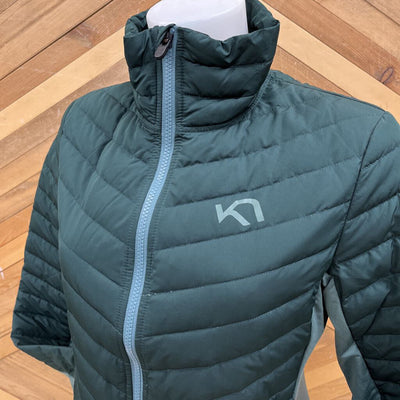 Kari Traa - Women's Eva Down Jacket - MSRP $200: Green-women-SM