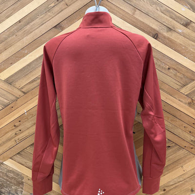 Craft - Women's Core Nordic Training Insulate Jacket - MSRP $160: Red / Grey-women-LG