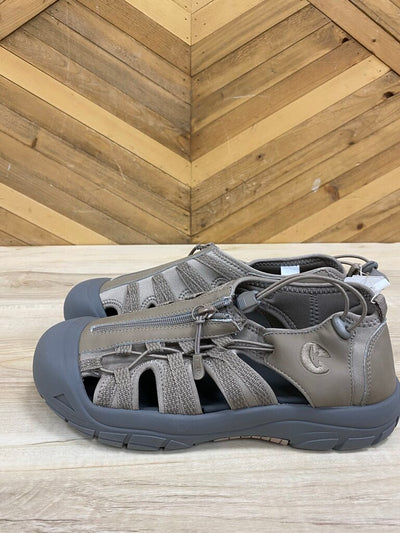 Billy - Women's River Sandals - MSRP $90: Brown / Grey-women-W9.5