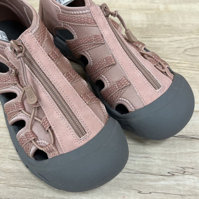 Billy - Women's River Sandals - MSRP $90: Pink / Grey-women-W8