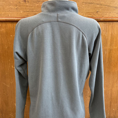 The North Face - Women's 1/4 Zip Longsleeve - MSRP $68: Grey-women-LG