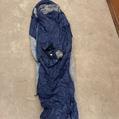 Decathlon- Forclaz Trek 500 Sleeping Bag - MSRP Compared $115 : Blue-unisex-Large