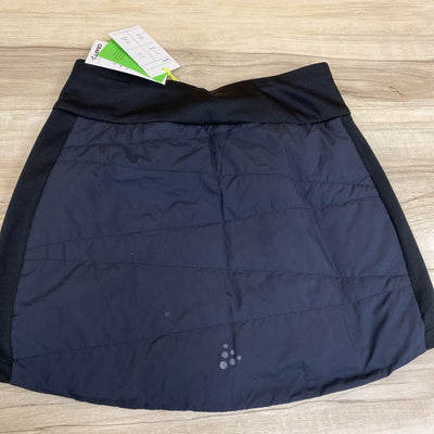 Craft - Women's Core Nordic Training Insulate Skirt - MSRP $95: Black / Grey-women-SM
