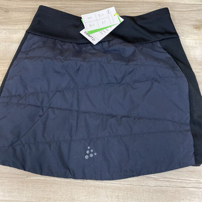 Craft - Women's Core Nordic Training Insulate Skirt - MSRP $95: Black / Grey-women-SM