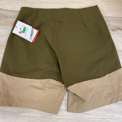 Kari Traa - Women's Ane Cargo Shorts - MSRP $140: Beige / Green-women-MD