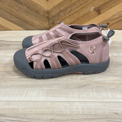 Billy - Women's River Sandals - MSRP $90: Pink / Grey-women-W11 Wide