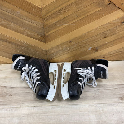 Bauer - Kid's supreme Hockey Skates - MSRP $129: Black/Yellow-children-13Y