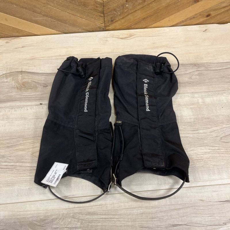 Black Diamond - Goretex Gaiters - MSRP $99: Black/White-unisex-