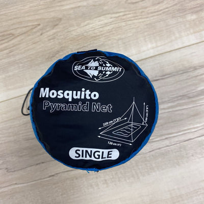 Sea to Summit - Mosquito Pyramid Net - MSRP $55: Blue/Black-unisex-Single