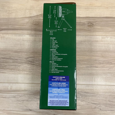 Camelion - Rechargable Camping Fan - MSRP $79: Green--