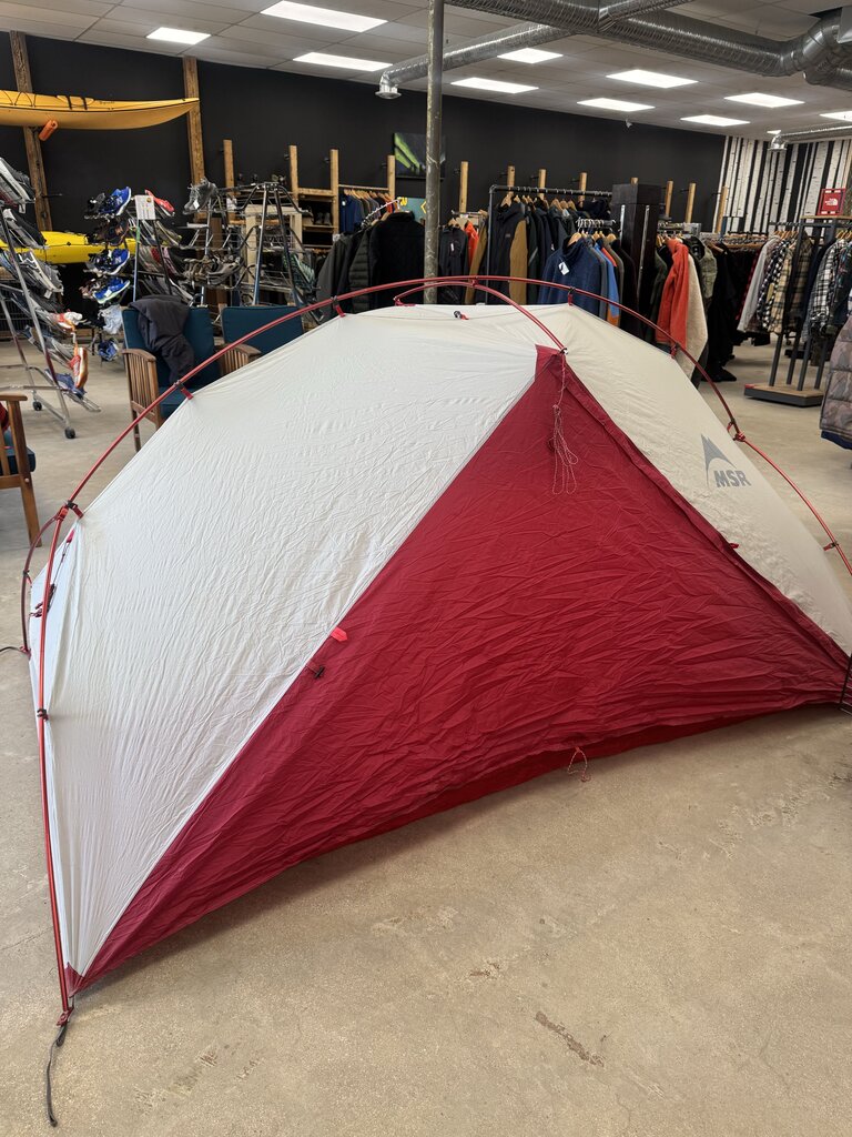 MSR - Hubba Tour 2 Person Tent - MSRP $650 : red-unisex-2 Person