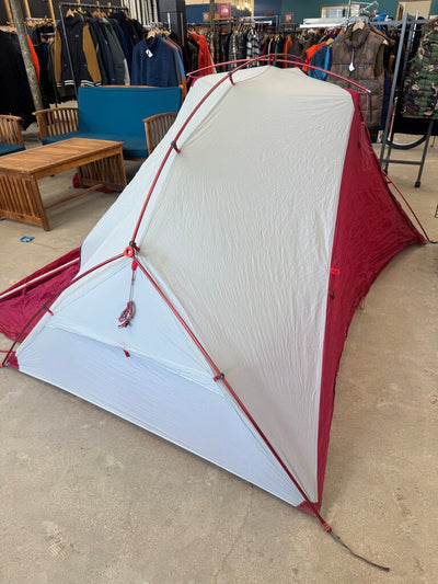 MSR - Hubba Tour 2 Person Tent - MSRP $650 : red-unisex-2 Person