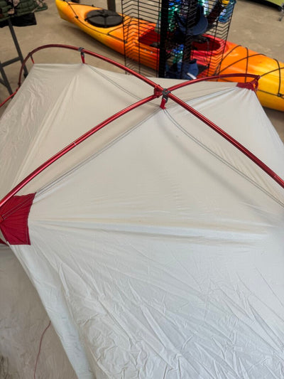 MSR - Hubba Tour 2 Person Tent - MSRP $650 : red-unisex-2 Person