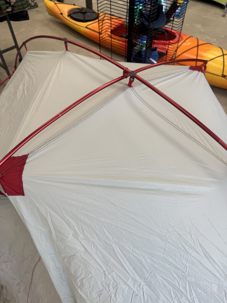 MSR - Hubba Tour 2 Person Tent - MSRP $650 : red-unisex-2 Person
