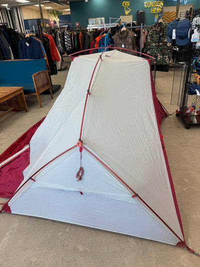 MSR - Hubba Tour 2 Person Tent - MSRP $650 : red-unisex-2 Person