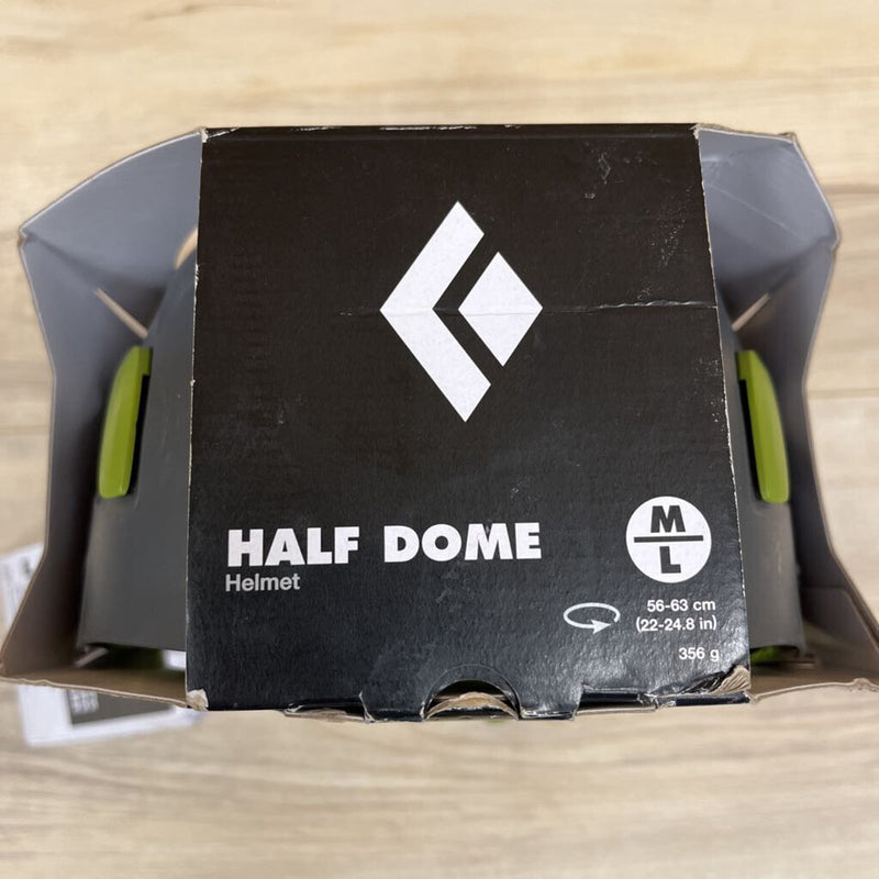 Black Diamond - Half Dome Helmet- MSRP $75: Gray-unisex-M/L
