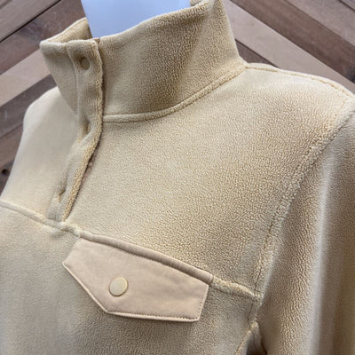 32˚ Heat - Women's 1/4-Button Fleece - MSRP compared $45: Yellow-women-MD