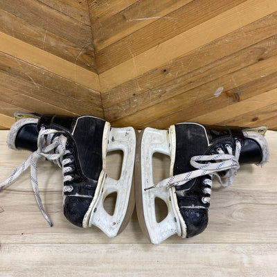 Sport Pro - Children's Skates-: Black/White-children-1Y