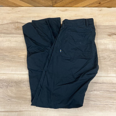 Fjall Raven - Men's Pants - MSRP $210: Black-men-30-31w Long