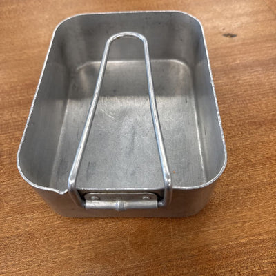 Aluminum Camping Cooking Pot: silver-unisex-