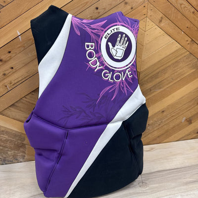 Body Glove Elite Personal Flotation Device (PFD): black, purple-unisex-SM