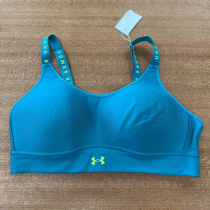 Under Armour - Sports Bra: Teal/Green-women-