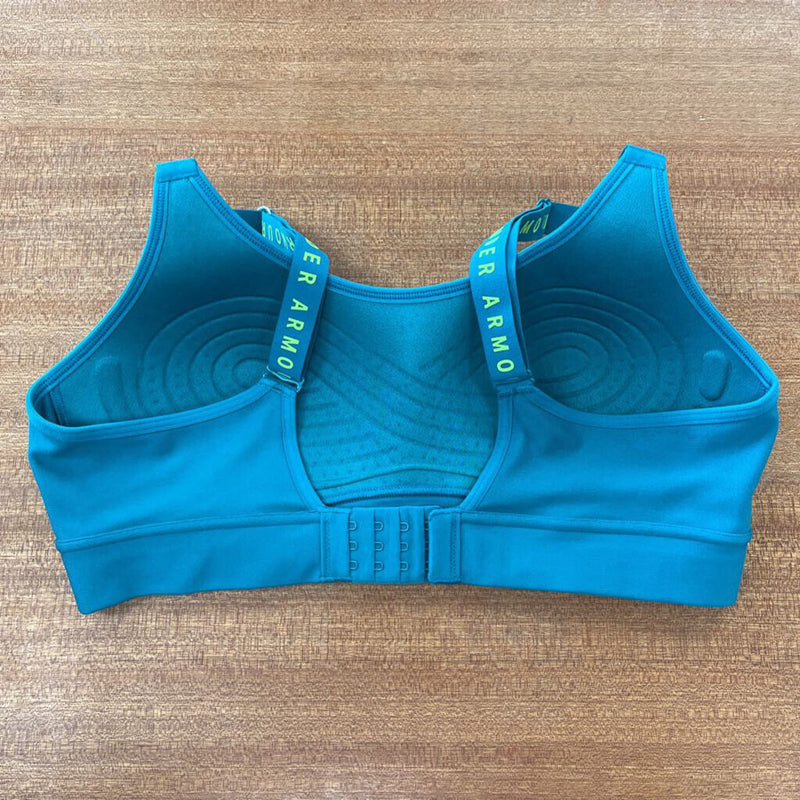 Under Armour - Sports Bra: Teal/Green-women-