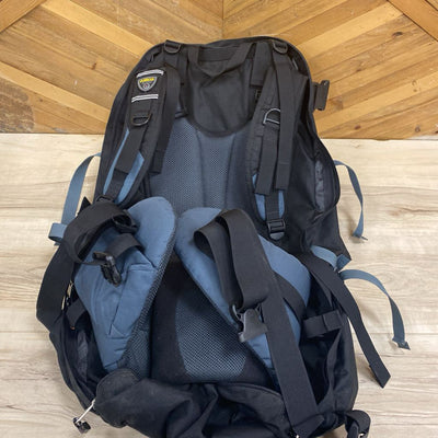 Asolo - Navigator 80 Hiking Overnight Pack : Black / Blue--80L