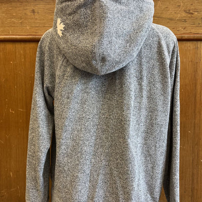Roots - Women's Full-Zip Hooded Jacket - MSRP $98: Grey-women-LG