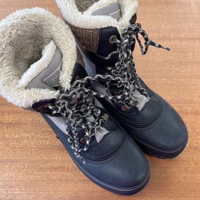 Storm by Cougar - Women's Lined Winter Boots - MSRP comp $140: Black/Grey/Brown-women-W7