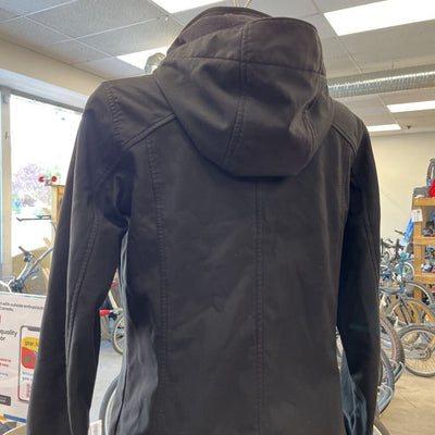 Firefly - Women's Lined Softshell Jacket: Black-women-MD