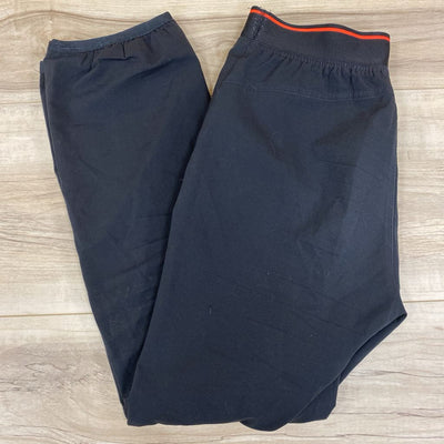 Adidas - Kid's Pants - MSRP $50: Black/Orange-children-10/12