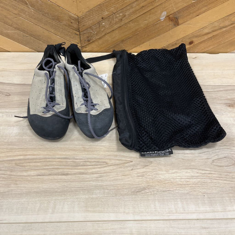 Mad Rock - X-Static Mad Rubber Climbing Shoes w/ Bag - MSRP $159: Beige / Black-men-M5