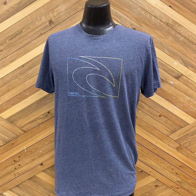 Rip Curl- Men’s Graphic T-Shirt: gray-unisex-Md