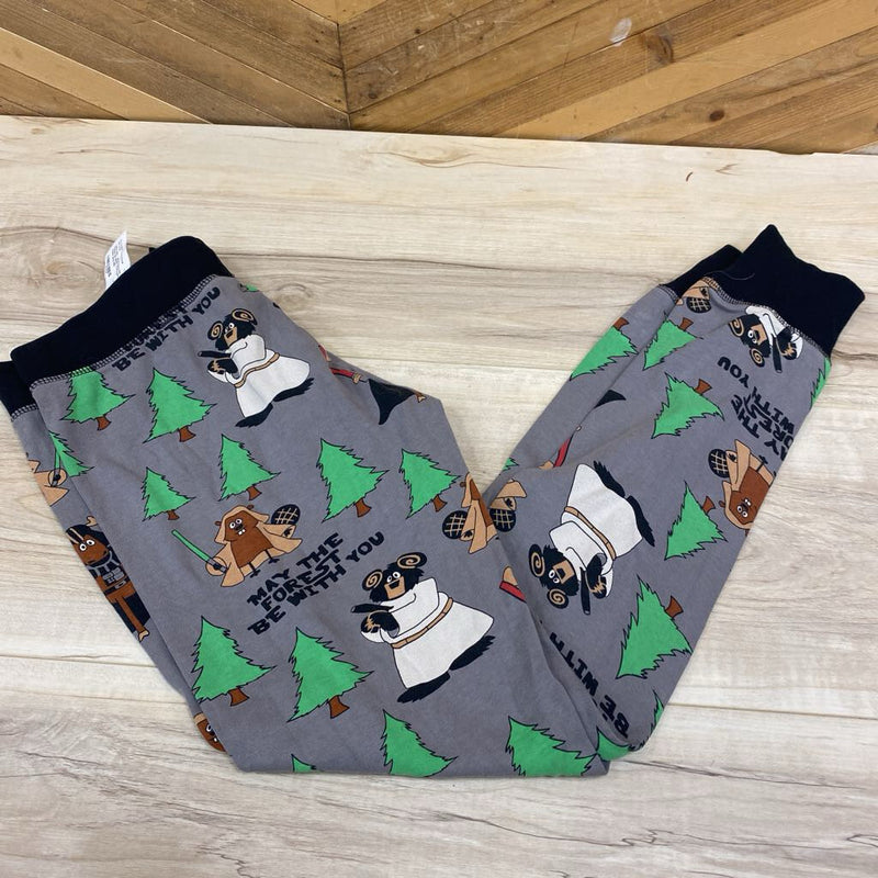 Lazy One - youth May the Forest Be With You Pajama Pants: gray-unisex-MD