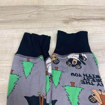 Lazy One - youth May the Forest Be With You Pajama Pants: gray-unisex-MD