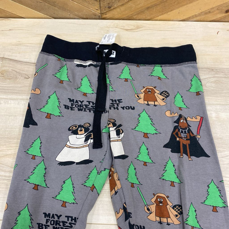 Lazy One - youth May the Forest Be With You Pajama Pants: gray-unisex-MD