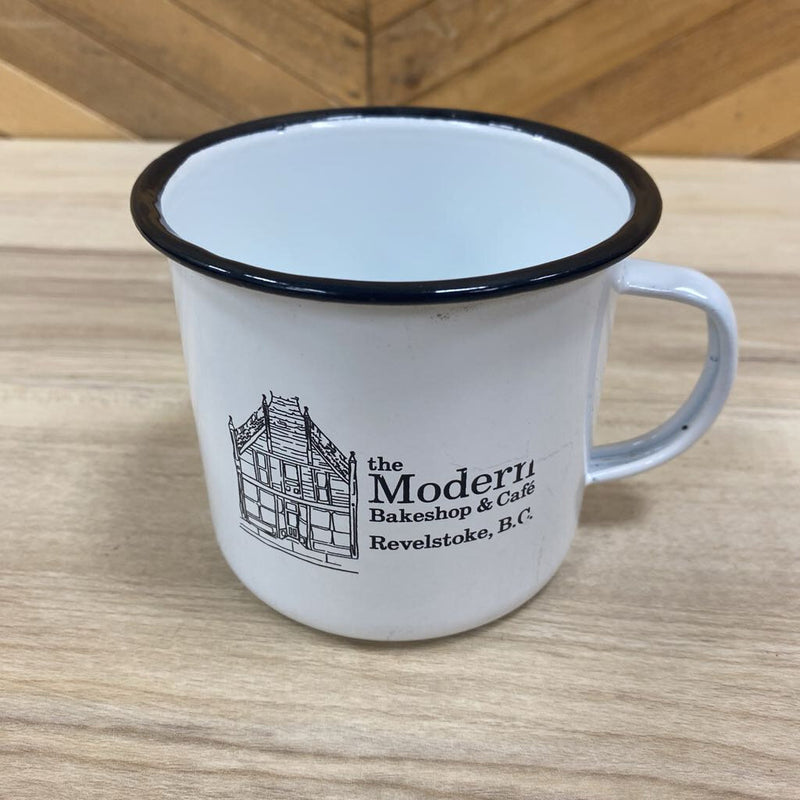 The Modern Bakeshop & Café- Camp Mug : white-unisex-
