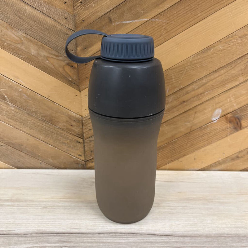 Platypus - Water Bottle w/ Detachable Cup - MSRP $: Brown / Grey--1L