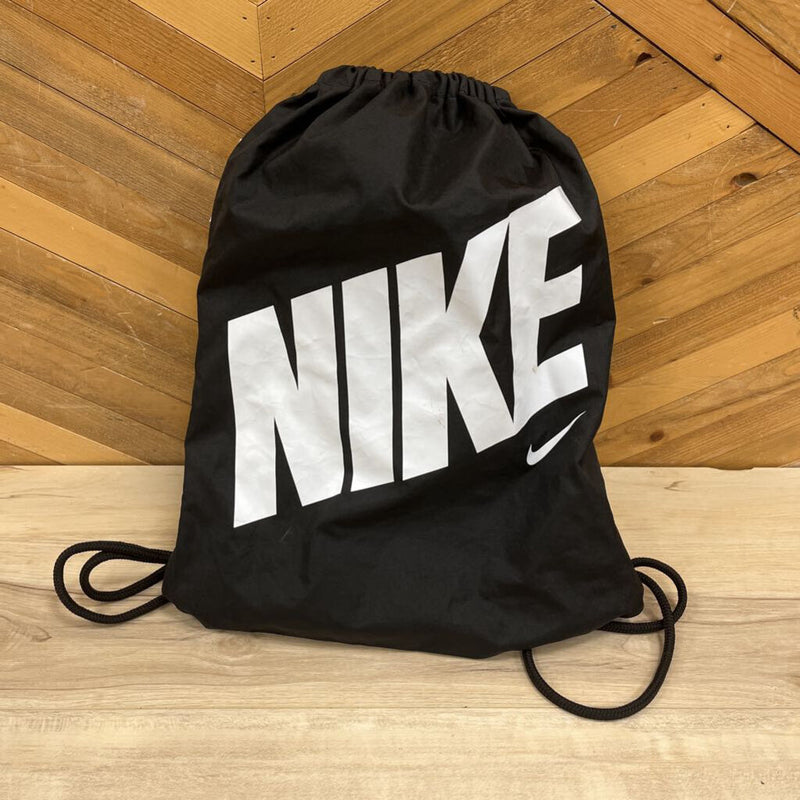 Nike - Drawstring Gym Backpack: Black--