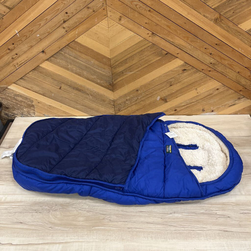 L.L.Bean - Stroller Snow Bunting Bag - MSRP $195: blue-unisex-